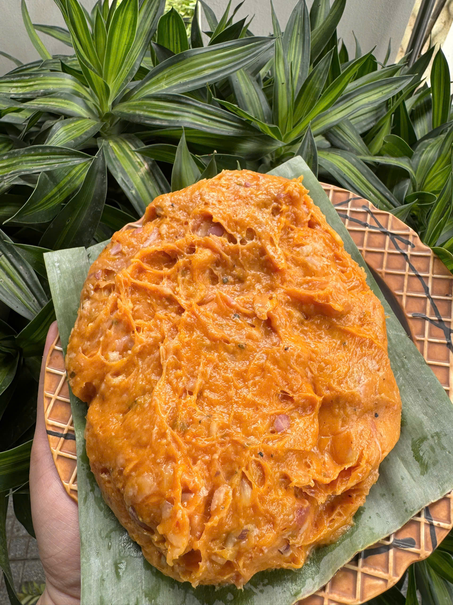 Trộn tré thủ công